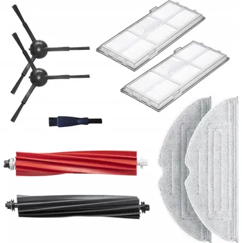 Sada příslušenství pro robotický vysavač Sada kartáčů, válečků, filtrů a mopů pro robotické vysavače Roborock S8, S8 Plus, S8 MaxV