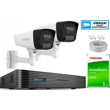 Bezpečnostní kamera IP Monitorovací Systém 2MPx pro Dům s Infračerveným Přísvitem 60m