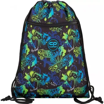 Školní sáček Vak na boty do školy Vert Skate Night skateboardy CoolPack