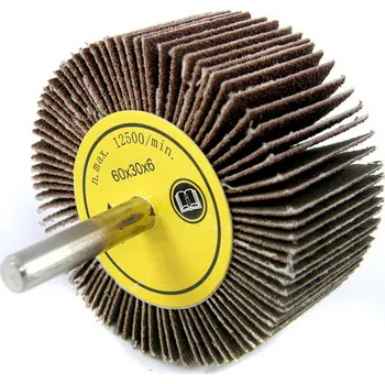 Brusný kotouč LAMELOVÝ BRUSNÝ KOTOUČ S TRNEM 60x30x6 P40, zrnitost 100