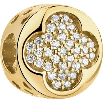 Přívěsek Pozlacený stříbrný přívěsek Beads se zirkony - AP540-0177