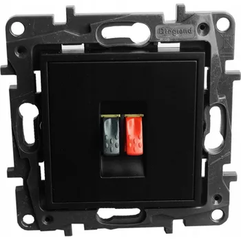 Elektrická zásuvka Černá nástěnná Elektrická Zásuvka Legrand