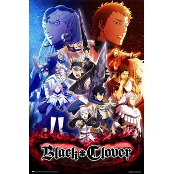 Obraz Plakát Black Clover - Postavy 61 x 91,5 cm
