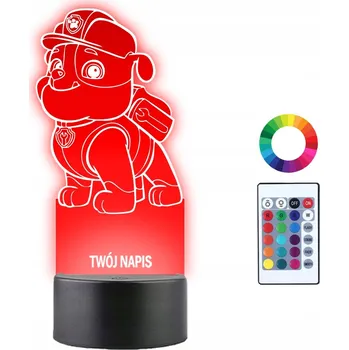 Lampička Plexido vícebarevná Noční lampa