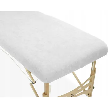 Prostěradlo Skládací masážní stůl hliníkový Habys bílý