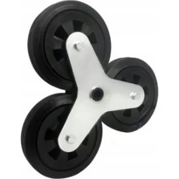 Rudl Jízdní sada, kolečka pro schodišťový vozík, 3 kola, průměr 160 mm / nosnost 160 kg