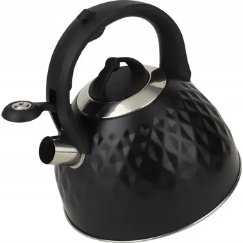 Varná konvice Rossner tradiční ocelová Konvice 2,5 l černá