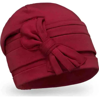 Čepice Bavlněná dámská čepice Krumlovanka W-0851/144 červená