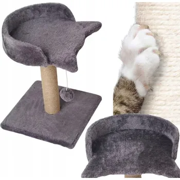 Nízké škrabadlo, pelíšek, škrabací sloupek, věž Care Life do 60 cm