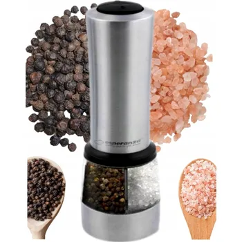 Kuchyňský mlýnek Elektrický mlýnek TimPong TES659562.00 1 W stříbrný/šedý