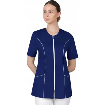 Dámská halenka Dámská pracovní zástěra na zip VÍCEÚČELOVÁ lékařská halenka 173J vel. 44