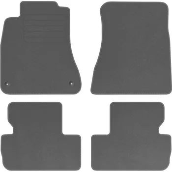 autokoberec LEXUS IS II 2005-2013 Velurové autokoberce STANDARD ŠEDÉ