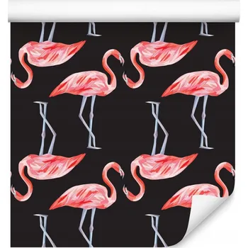 Fototapeta Tapeta pro mládež Dekor Malované PLAMEŇÁCI Ptáci