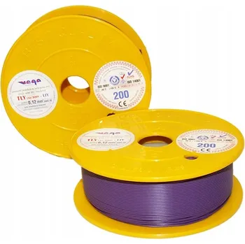 elektrický kabel Kabel Kulatý alarmový, elektrický, ohebný (lanko), automobilový LgY Vega-Tronik 1 x 0,12