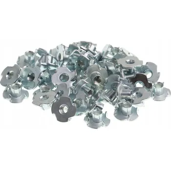 Matice MATICE DRÁPKOVÁ ZÁVITOVÁ M5 x 8 POZINK 50 kusů