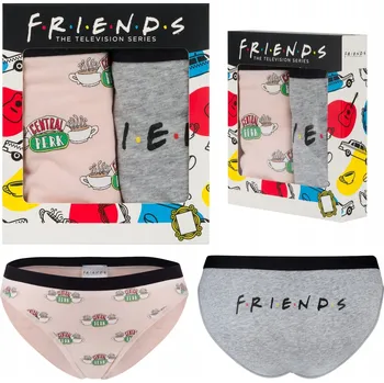 Dámské oblečení SOXO Dámské kalhotky v krabičce FRIENDS 2-balení