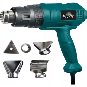 Horkovzdušná pistole Horkovzdušná Pistole Vander VOA750 s výkonem 2000 W, 3stupňová