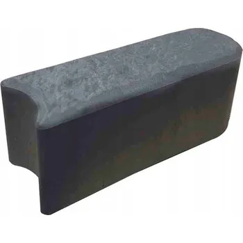 Zahradní obrubník Zahradní lem plast 30 cm x 12 cm šedá