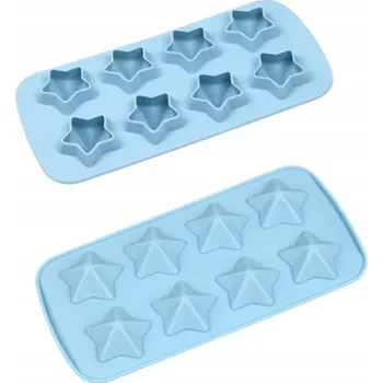 Tvořítko na led Silikonová forma na čokoládu, led - Hvězdy