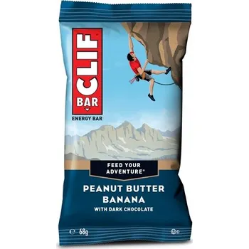 Clif Bar Peanut Butter Banana energetická tyčinka 68 g 12 kusů