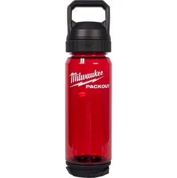 MILWAUKEE Plastová lahev PACKOUT™ 740 ml, červená