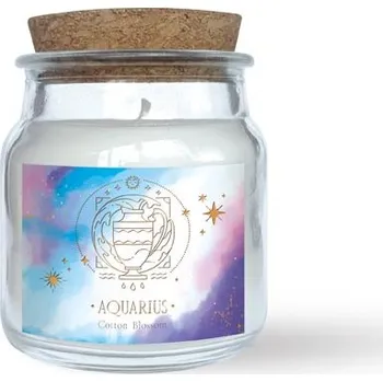 Svíčka Gifty - Svíčka Znamení zvěrokruhu - Vodnář 83g/13h