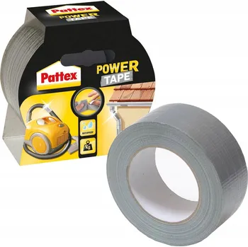 Lepicí páska STŘÍBRNÁ ZESÍLENÁ PÁSKA PATTEX POWER TYPE 48 mm x 25 m