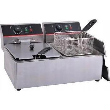 fritéza Dvoukomorová fritéza Szron TEF-6L-2 12 l 5000 W