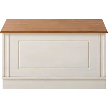 Truhla Bílá truhla z borovicového dřeva 80x45 cm Anita – Støraa ID_1670820