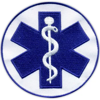 Záchranářství - Nášivka ESKULAP 8,8 cm VÝŠIVKA