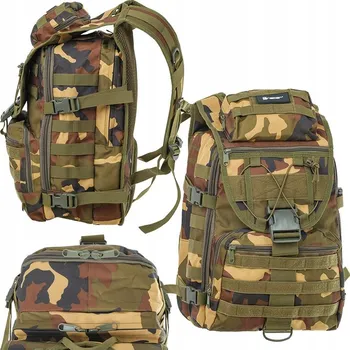 turistický batoh BATOH TURISTICKÝ TAKTICKÝ SURVIVAL 40L VODĚODOLNÝ ROZMĚRY 50x25x28cm