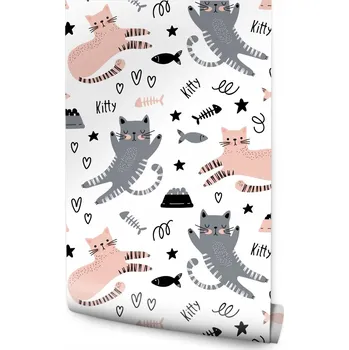 Fototapeta Tapeta pro děti - Rozkošné koťátka /1241675722