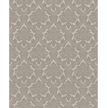 Tapeta Tapeta Glamour stylová šedá ORNAMENT rostlinný vinylová na vliesu Rasch
