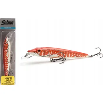 Nástraha Wobler na štiky plovoucí Albín 9 Cm 9 g Salmo