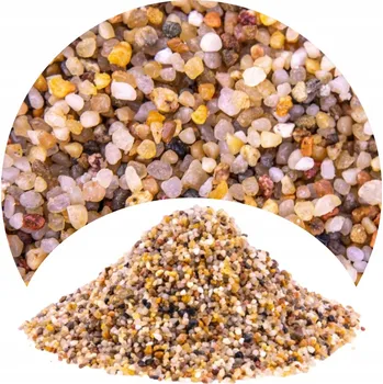 Podestýlka pro kočku 16 kg Stelivo pro akvárium Jantarové 2-3 mm