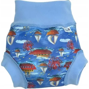 Plenkové kalhoty Svrchní kalhotky PUL na látkové pleny, velikost 2XL, vyrobeno v Polsku