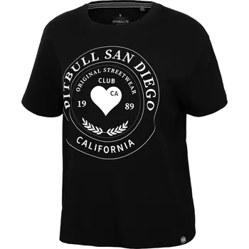 Pánské Tričko Pitbull West Coast Heartie Oversize černé XS