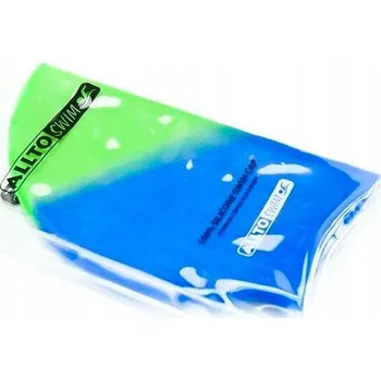 Plavecká čepice Silikonová plavecká čepice Alltoswim, vícebarevná