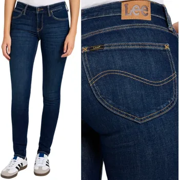 Dámské džíny Lee dámské džíny skinny dlouhé, velikost 33/33