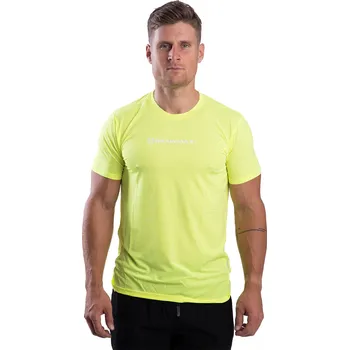 Pánské tričko BrainMax pánské funkční triko, neonově žluté Velikost: L Maximální pohodlí a výkon při každém tréninku.