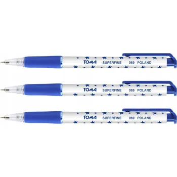 Propiska automatická modrá Toma