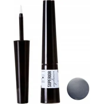 Oční linky Tekuté oční linky metalické VIPERA stříbrné, šedé 3 ml