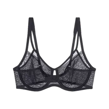 Podprsenka Dámská podprsenka Triumph Signature Sheer W01 EX - Triumph černá (0004) 085C