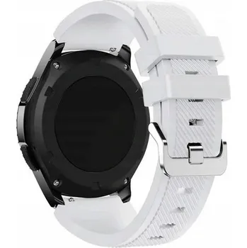 Řemínek na hodinky Řemínek Boja Straps pro Huawei 22mm bílý