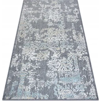 Koberec DVOUÚROVŇOVÝ KOBEREC SISAL 80x150 šedý/béžový #BA005