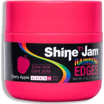 Stylingový přípravek Ampro Shine'n Jam Rainbow Edges CherryApple silně tužící gel na vlasy