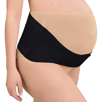 Set těhotenského spodního prádla BabyBelt+ podpůrný těhotenský pás . 1710 černá - Anita Maternity 001 černá XL