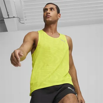 Pánské tričko Běžecké tričko Puma Run Ultraspun Singlet, velikost M