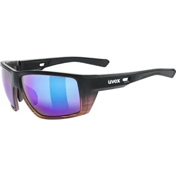 Uvex brýle MTN VENTURE CV (BLACK DEMI MATT/MIR. BLUE)