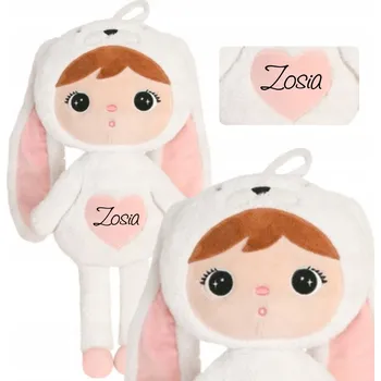 Panenka Panenka Metoo Králík s jménem dítěte 70 cm bílá